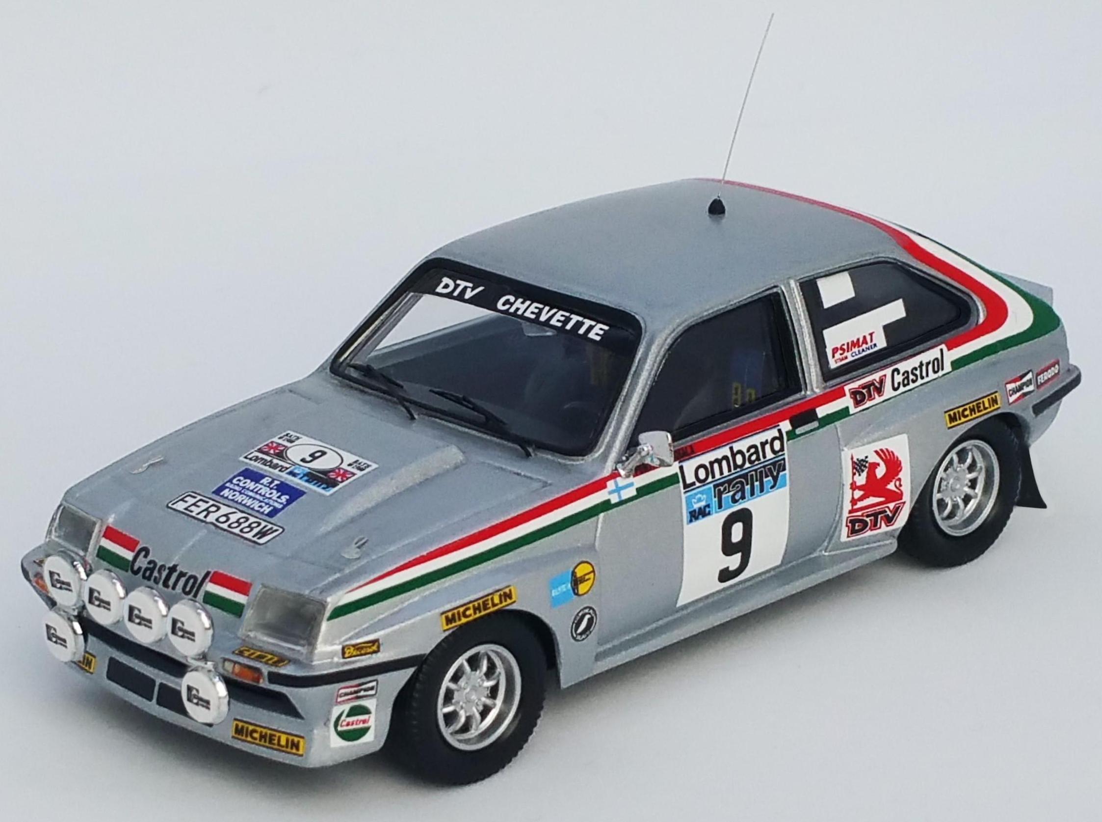 VAUXHALL Chevette 2300 HS (1/43) 1979 Sweden Rally. 3rd Ai VAUXHALL Chevette 2300 HS (1/43) 1979 Sweden Rally. 3rd Ai