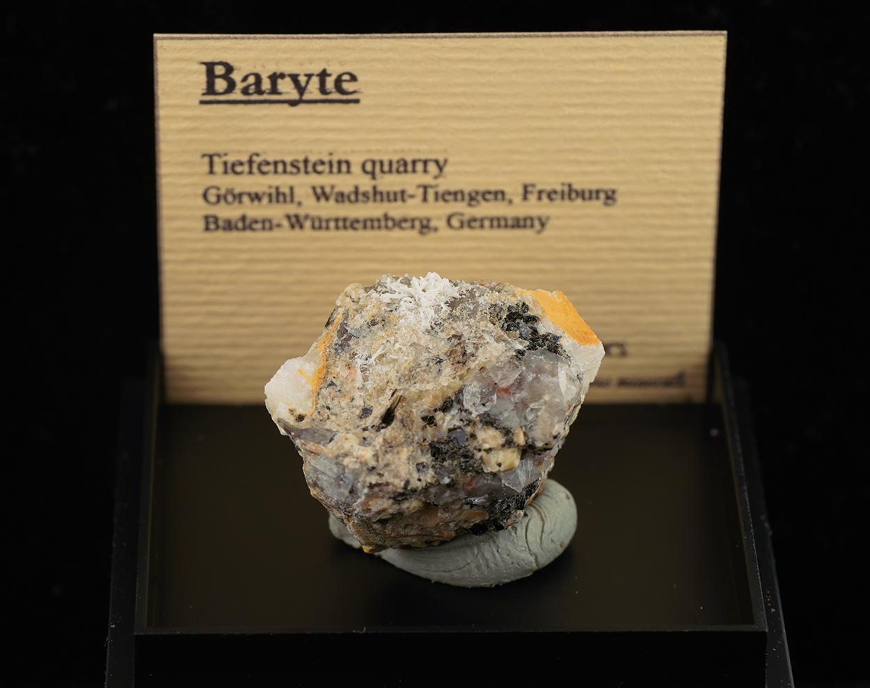 Baryte - Tiefenstein quarry