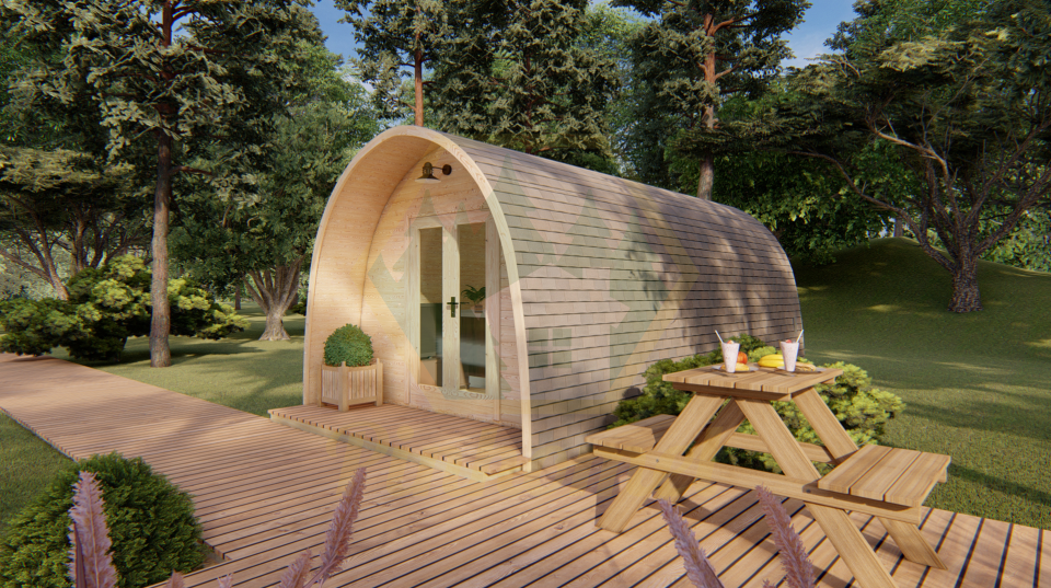 Camping Pod - 3 x 5.9m, 28mm