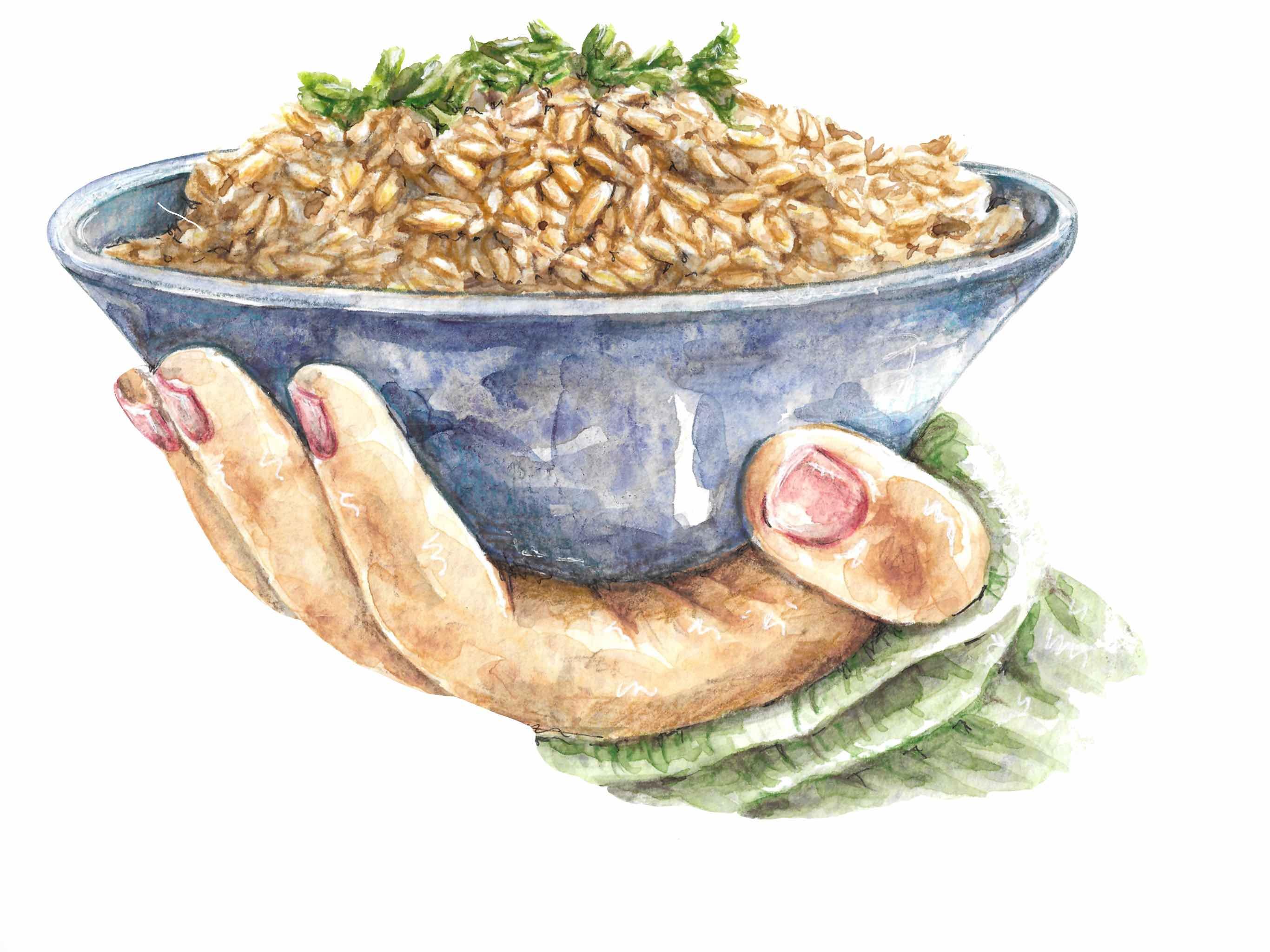 Arroz carolino integral