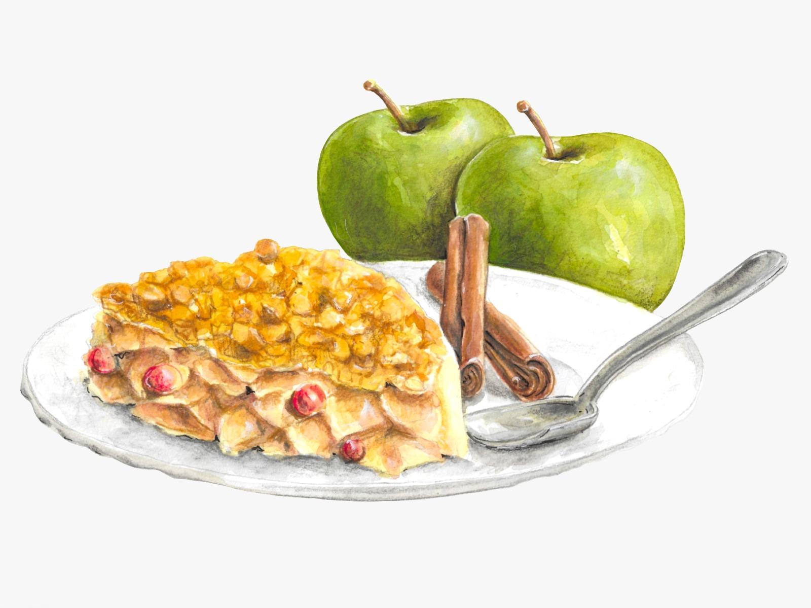 Crumble de maçã