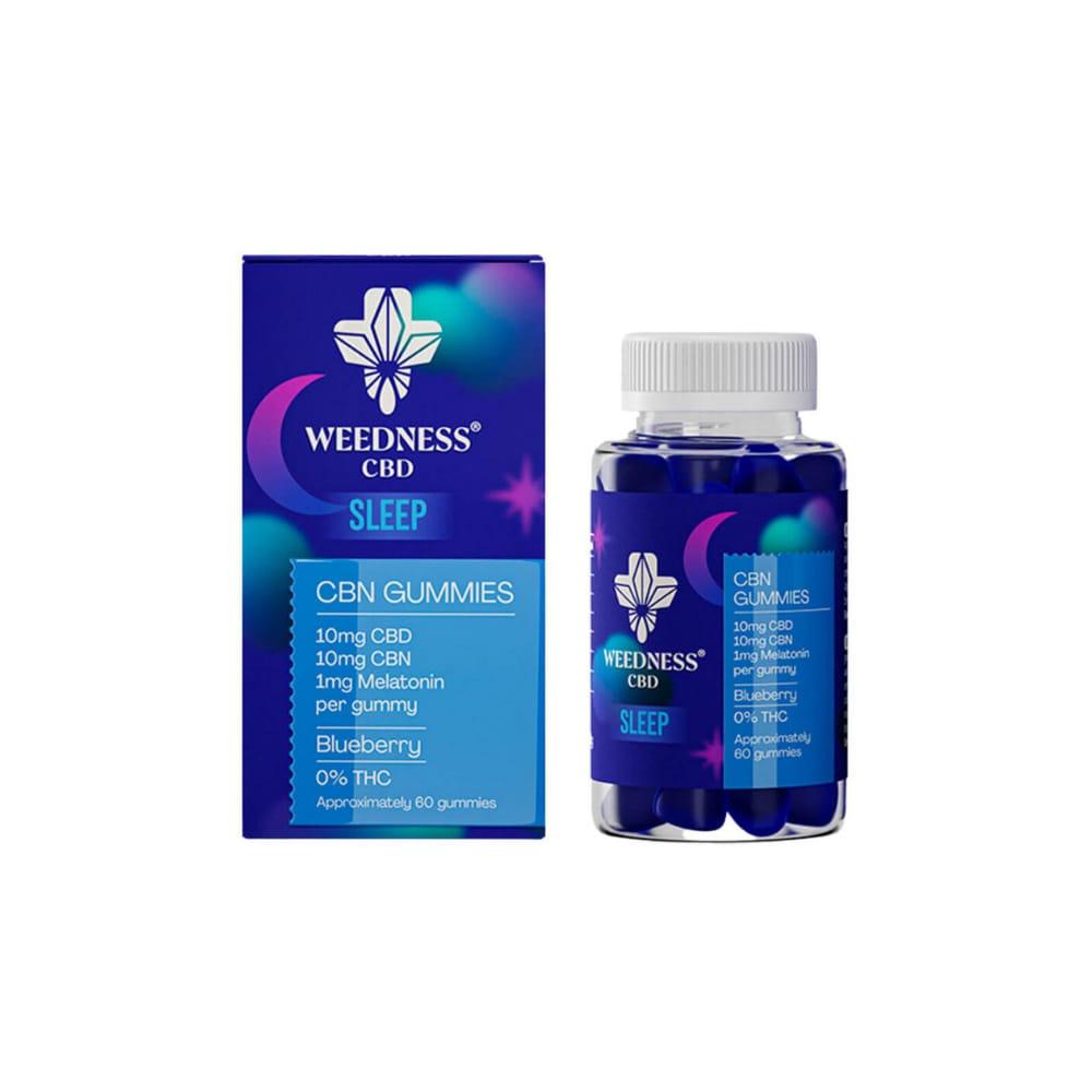 Sleep CBN Gummies 600mg CBD + 600mg CBN + 60mg Melatonin (180g)