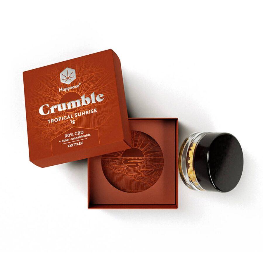 Extracts Tropical Sunrise Crumble 90% CBD + Other Cannabinoids (1g)