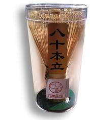 Batedor de bambu (Chansen) para preparação do Matcha