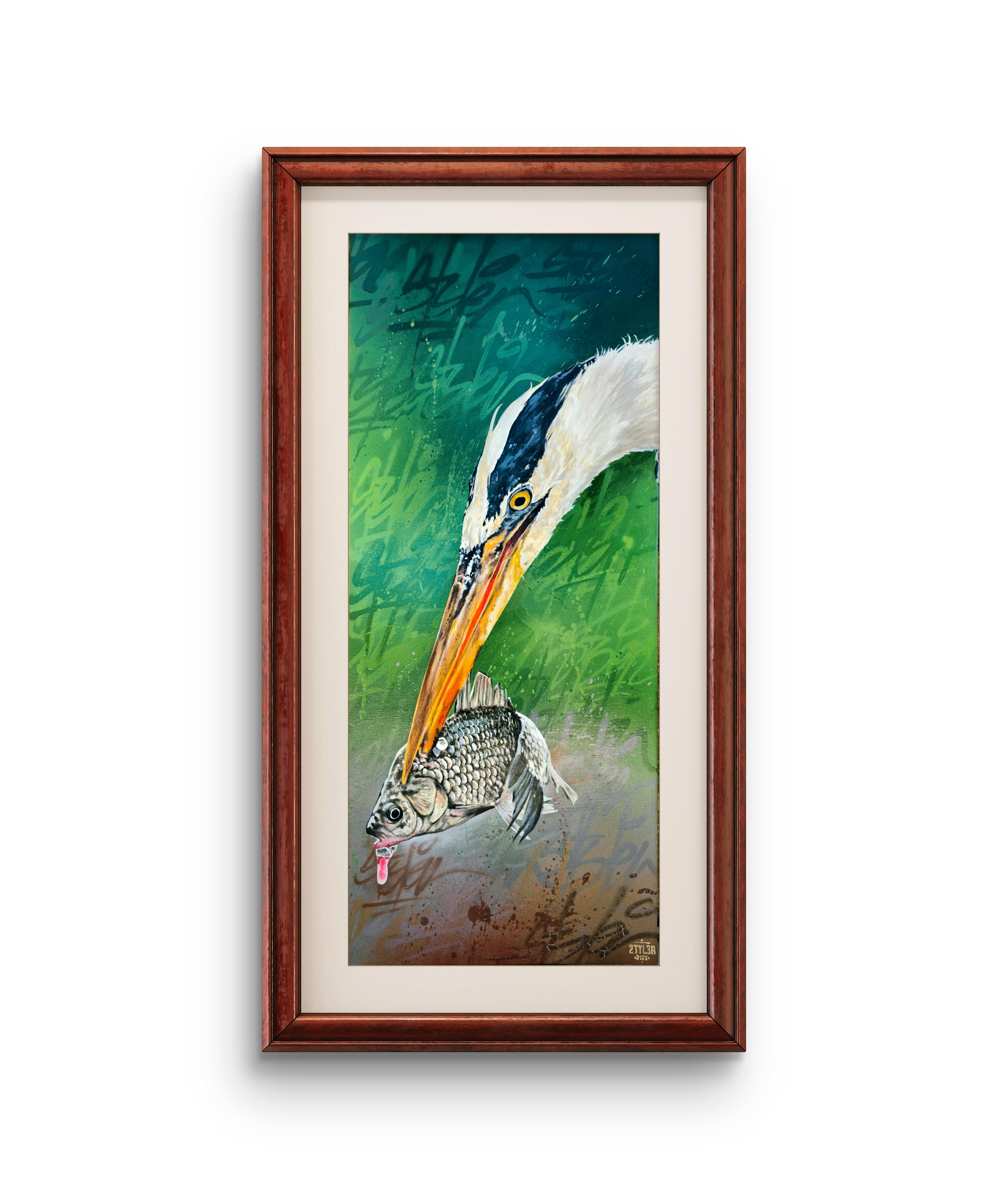 Garça Real Pescando