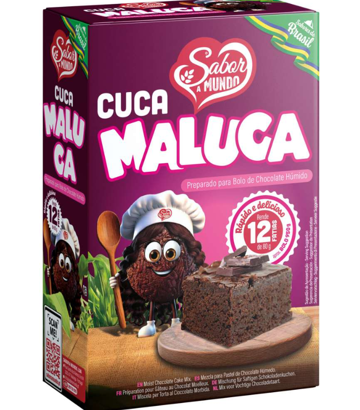 Sabor a Mundo - Preparado para Bolo Brigadeiro 450g