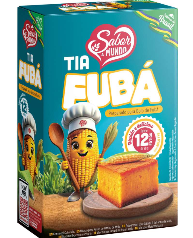 Sabor a Mundo - Preparado para Bolo Fuba - 550g