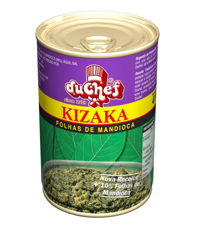 DuChef - Folha de Mandioca 410g