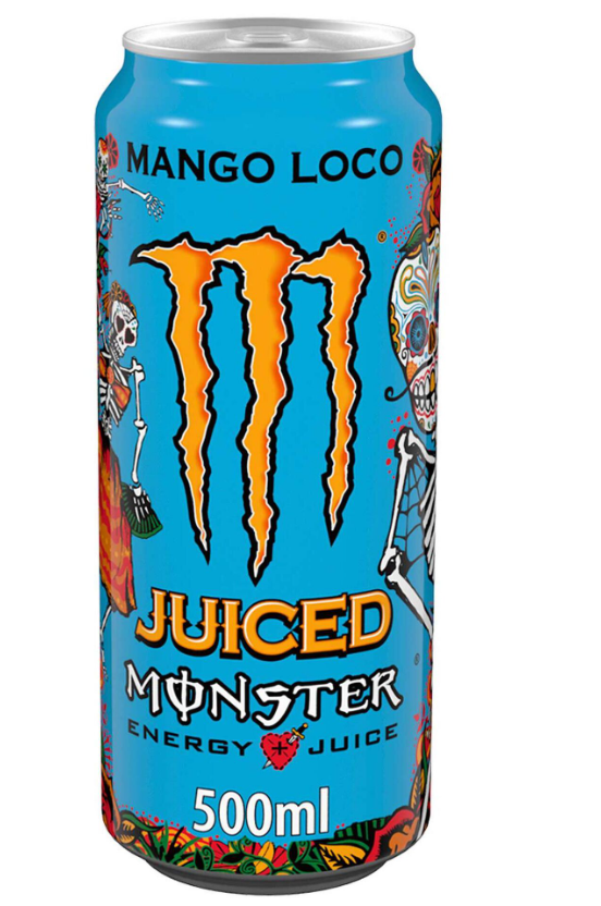 Bebida Energética Monster Juiced Mango Loco 500ml