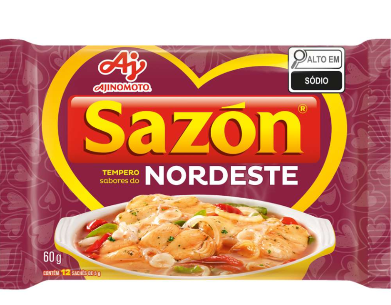 Sazon Tempero Pronto Sabor Nordeste 60g